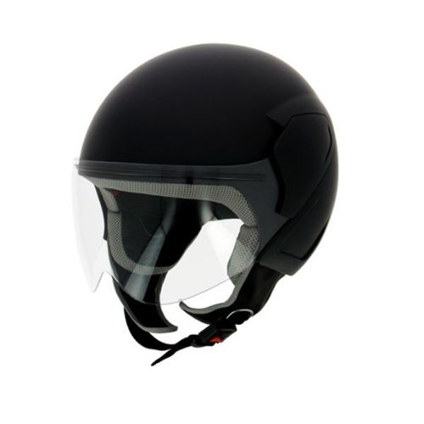 Capacete a jato unissexo preto l MQS