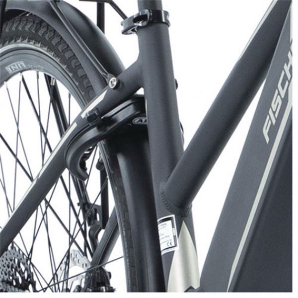 Bicicleta eléctrica Fischer viator 5.0i 28" cinzento mate