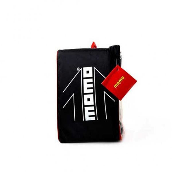 Capas para assentos de automóvel Momo italy 032 preto e vermelho