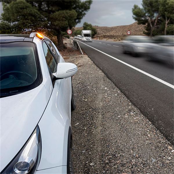 Luz de emergência v-16 SOS Road led