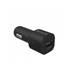 Carregador de isqueiro móvel Muvit usb 2.4a 12w preto