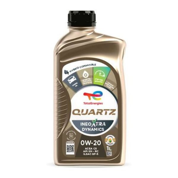 Óleo 0W20 Total Quartz Ineo Xtra Dynamics Acea C5 1L