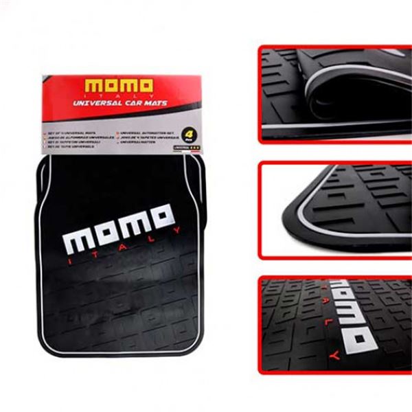 Tapetes de borracha universais Momo 009 preto