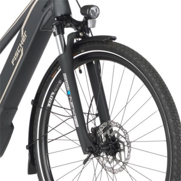 Fischer viator 6.0 bicicleta eléctrica barra baixa
