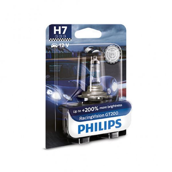 Philips Racing vision gt200 h7 bulb 1pc