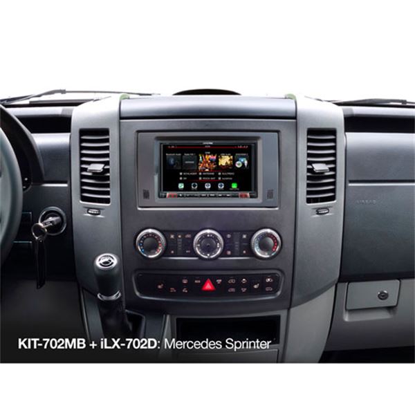 Kit de instalação do ecrã de 7'' kit-702m Alpine para Mercedes