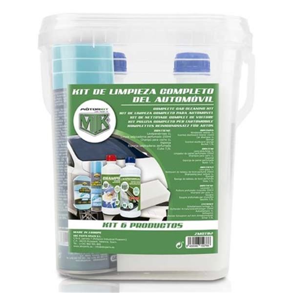 Conjunto de limpeza completo Motorkit 7,5l