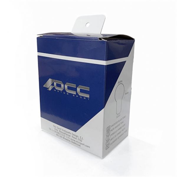 Botão da caixa de velocidades Occ Sport curto anodizado