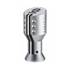 Punho da caixa de velocidades Sparco settanta long titanium grey