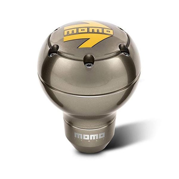 Botão da caixa de velocidades Momo sk 51 antracite curto