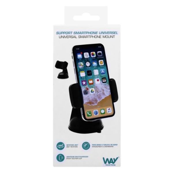 Suporte universal para smartphone com ventosa TNB