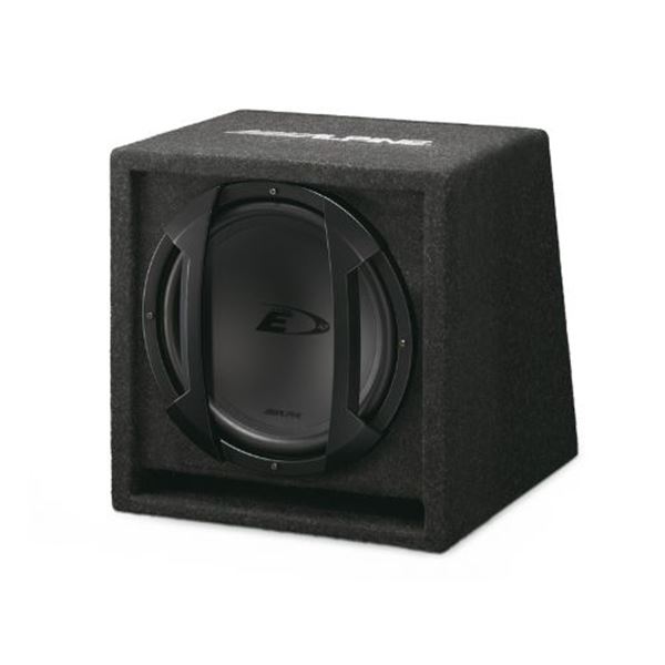 Subwoofer Alpine com caixa reflectora de graves de 12'' 4hm