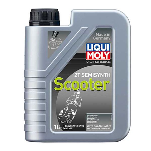 LIQUI MOLY MOTORBIKE 2T SEMISYNTH SCOOTER 1L