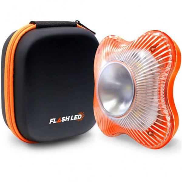 Luz de emergência v16 com flash