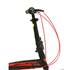 Bicicleta dobrável shimano Belderia x7 20" preto e vermelho