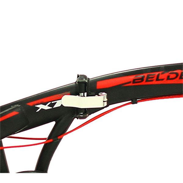 Bicicleta dobrável shimano Belderia x7 20" preto e vermelho