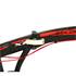 Bicicleta dobrável shimano Belderia x7 20" preto e vermelho