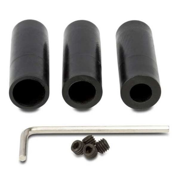 Manípulo da alavanca de velocidades Sparco lazio em pele sintética preta cromada