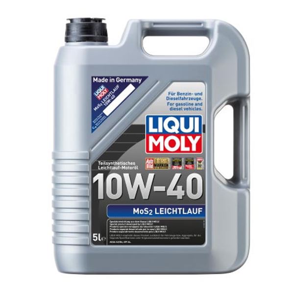 Óleo anti-fricção Liqui Moly Mos2 10W40 5L