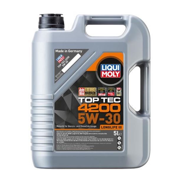 Óleo 5W30 Liqui Moly top tec 4200 5L