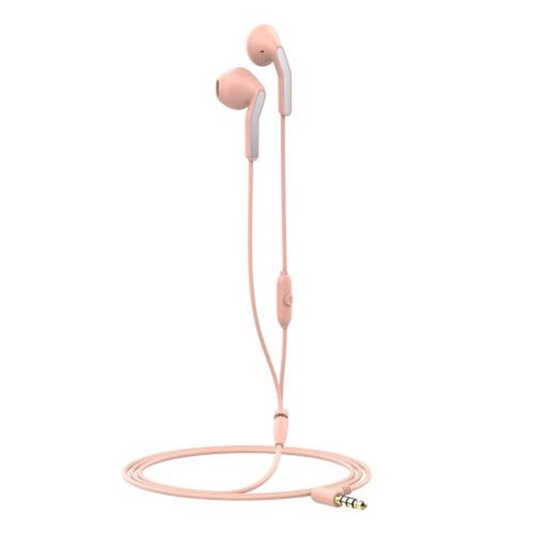 Auscultadores estéreo cor-de-rosa Muvit meu de 3,5 mm