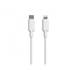Cabo usb para automóvel tipo c lightning 3a 1,2 m branco Muvit para mudança