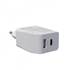 Transformador 1 usb qc 3.0 18w+1 tipo c pd 20w branco Muvit para mudança
