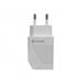 Transformador 1 usb qc 3.0 18w+1 tipo c pd 20w branco Muvit para mudança
