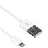 Cabo usb-lihtning 2.1a 1m branco Myway