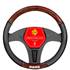 Cobertura do volante universal de luxo Momo em madeira/PVC