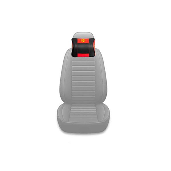 Almofada para apoio de cabeça de automóvel Momo comfort corsa preto/vermelho