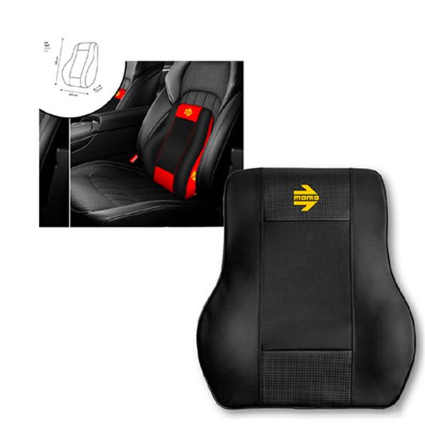 Almofada lombar para automóvel Momo ergon charcoal