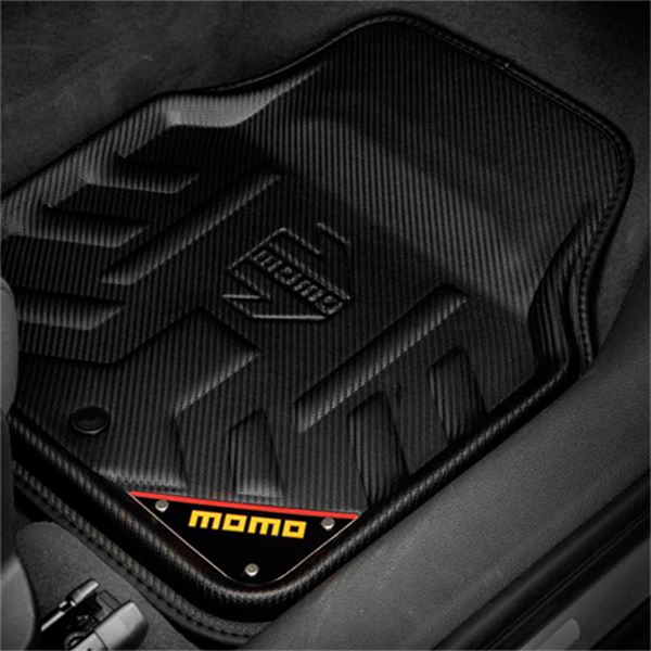 Cobertura do tapete do carro Momo mat drive preto 1 peça