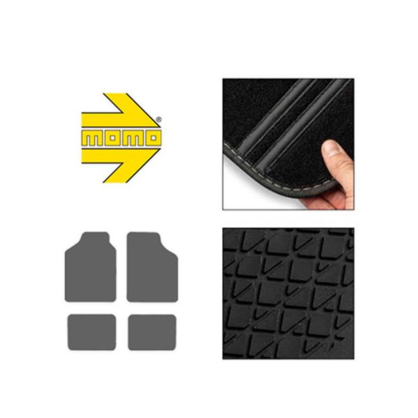 Tapetes para automóveis Momo sport preto