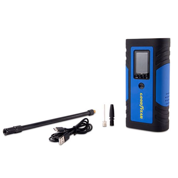 Compressor para automóvel portátil digital Goodyear 7,4v 150 psi