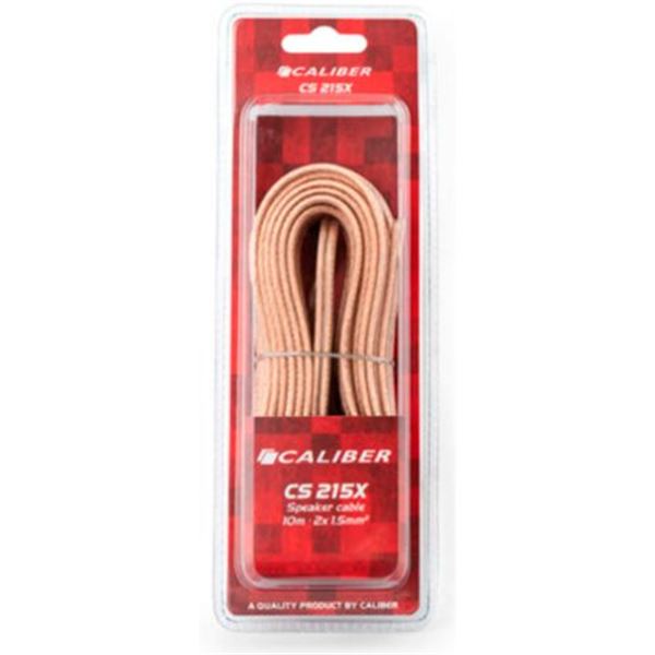 Embalagem blister Cabo para altifalante de 10 m Calibre 2x1,5 mm
