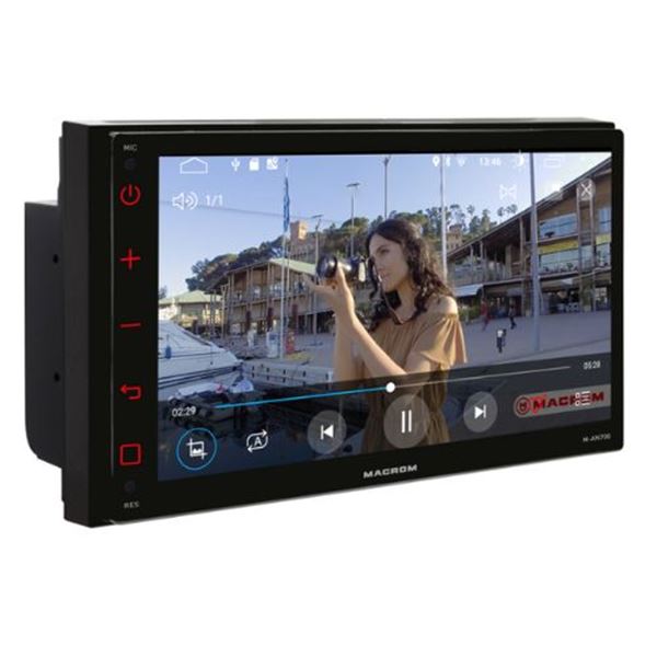Rádio 2 din 6,75" Android 10 Netflix