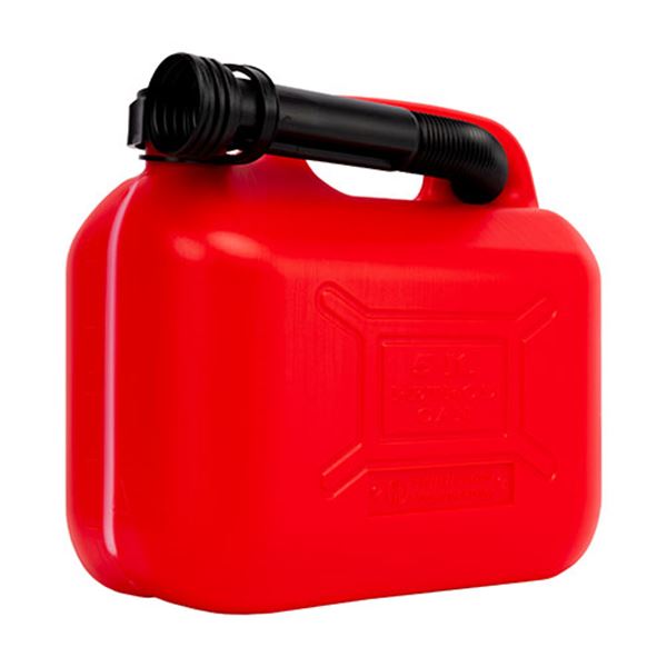 Jerrican de plástico para gasolina Motorkit com funil 5 l
