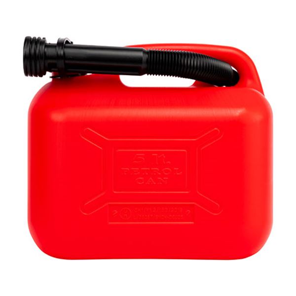 Jerrican de plástico para gasolina Motorkit com funil 5 l