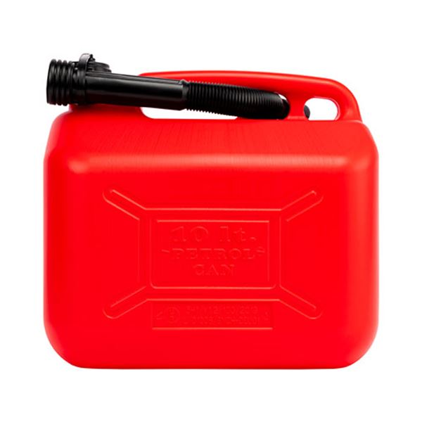 Jerrican de plástico para gasolina Motorkit com funil 10 l