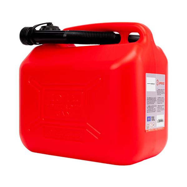 Jerrican de plástico para gasolina Motorkit com funil 10 l