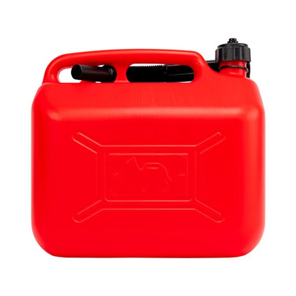 Jerrican de plástico para gasolina Motorkit com funil 10 l