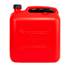 Jerrican de combustível de plástico Motorkit 20l com funil