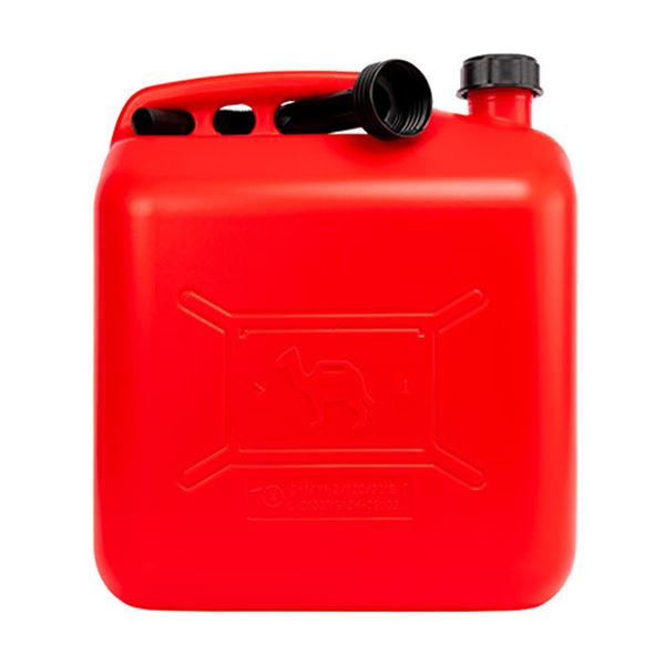 Jerrican de combustível de plástico Motorkit 20l com funil