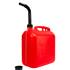 Jerrican de combustível de plástico Motorkit 20l com funil