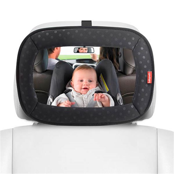 Espelho do monitor de bebé com visão traseira ^Babypack