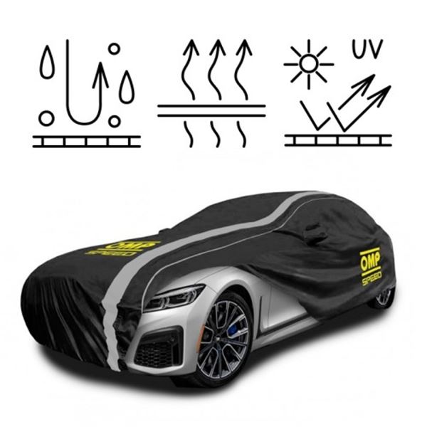 Cobertura exterior para automóvel Omp tamanho xl