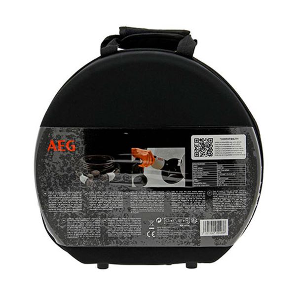 Cabo de carregamento de automóveis eléctricos tipo 2 AEG 5m 11kw trifásico 16a