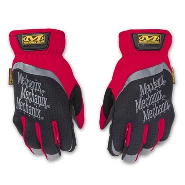 Luva de ajuste rápido Mechanix vermelha xxl