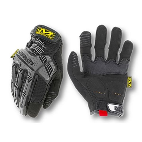 Luva Mechanix m-pact preta/cinzenta xl